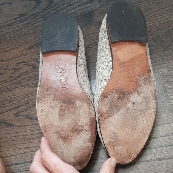 VINTAGE Handmade in Italy Joan & David Woven Leather Loafers, Granny Cottage 7.5 - Picture 2 of 11